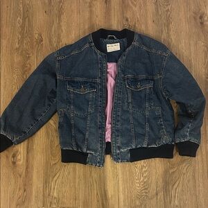 Free People Oversized Denim Jacket